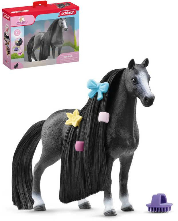 SCHLEICH Kůň výstavní klisna Quarter Horse figurka ručně malovaná zvířátko koník