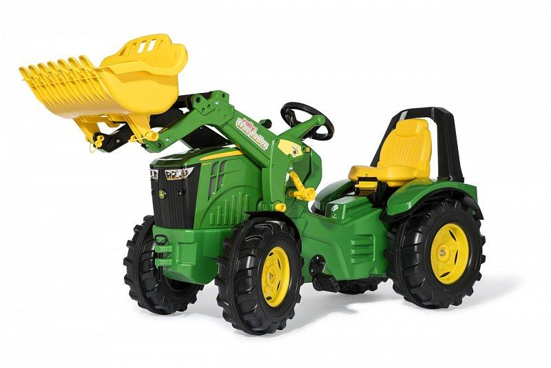 Šlapací traktor X-Trac John Deere Premium s předním nakladačem