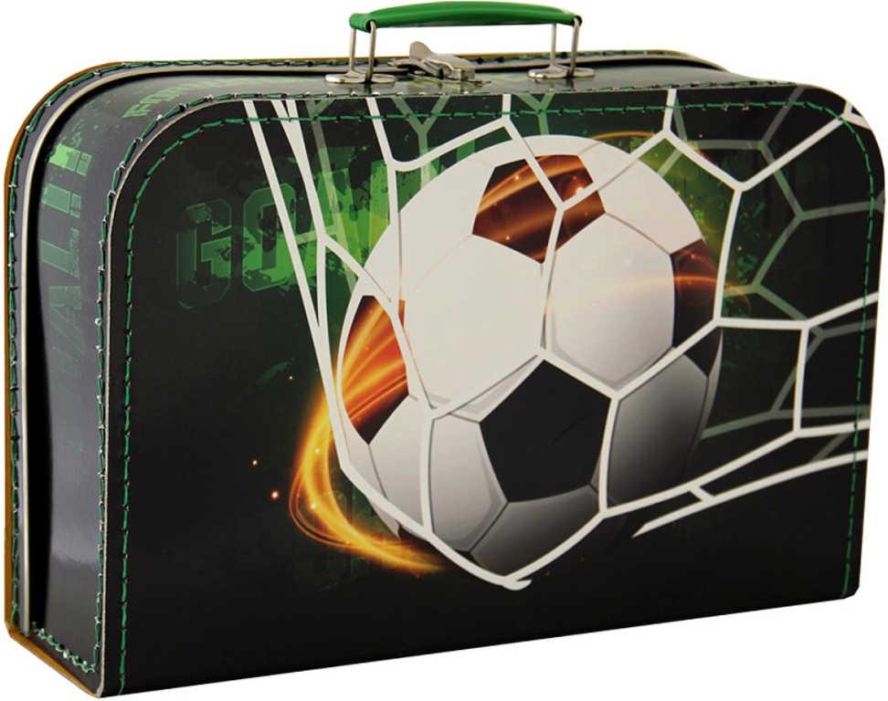 KAZETO Kufr dětský Fotbal velký kufřík pro kluky