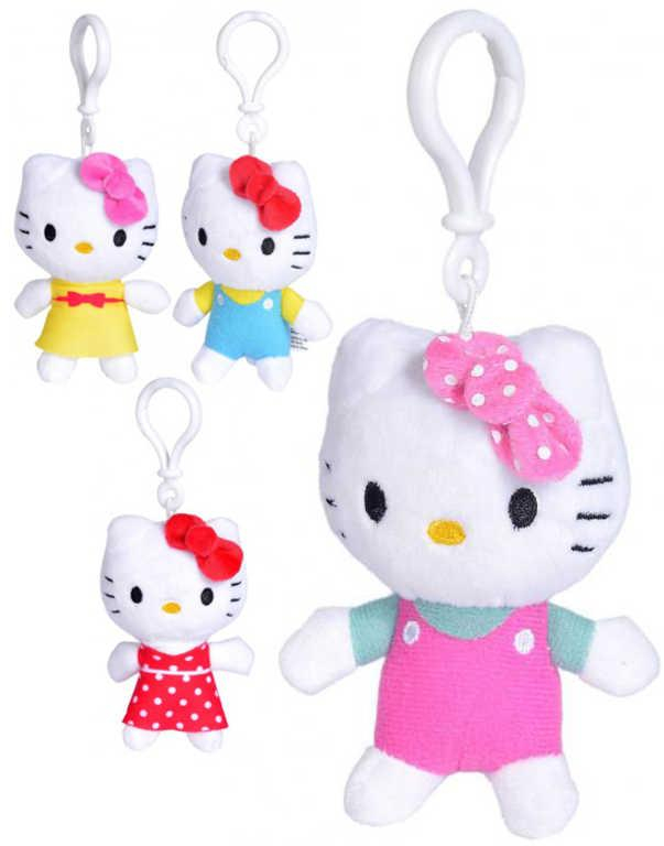SIMBA PLYŠ Klíčenka kočička Hello Kitty přívěsek na klíče 4 druhy