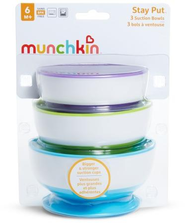 Munchkin - Misky s přísavkami 3ks
