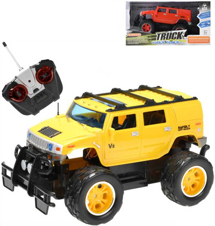 RC Auto terénní 24cm na vysílačku 27MHz na baterie plná funkce Světlo