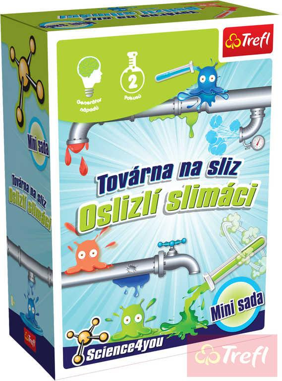 TREFL HRA Vědecká sada Výroba slizu 2 pokusy Science 4 you mini v krabici