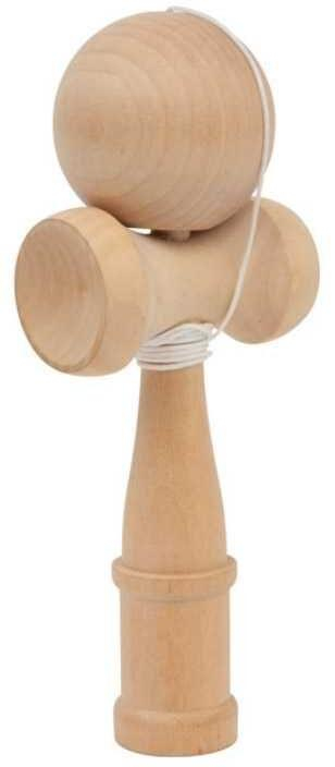 Small Foot Dětská dřevěná hra Kendama přírodní