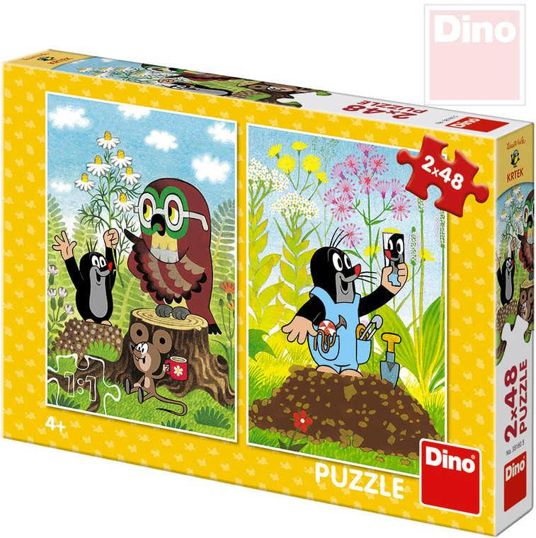 ds78382052_dino_puzzle_2x48_dilku_krtek_na_mytine_krtecek_18x26_5cm_skladacka_2v1_2