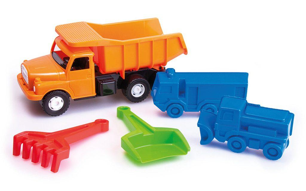 TATRA 148 ORANŽ. PÍSKOVÝ SET 5KS