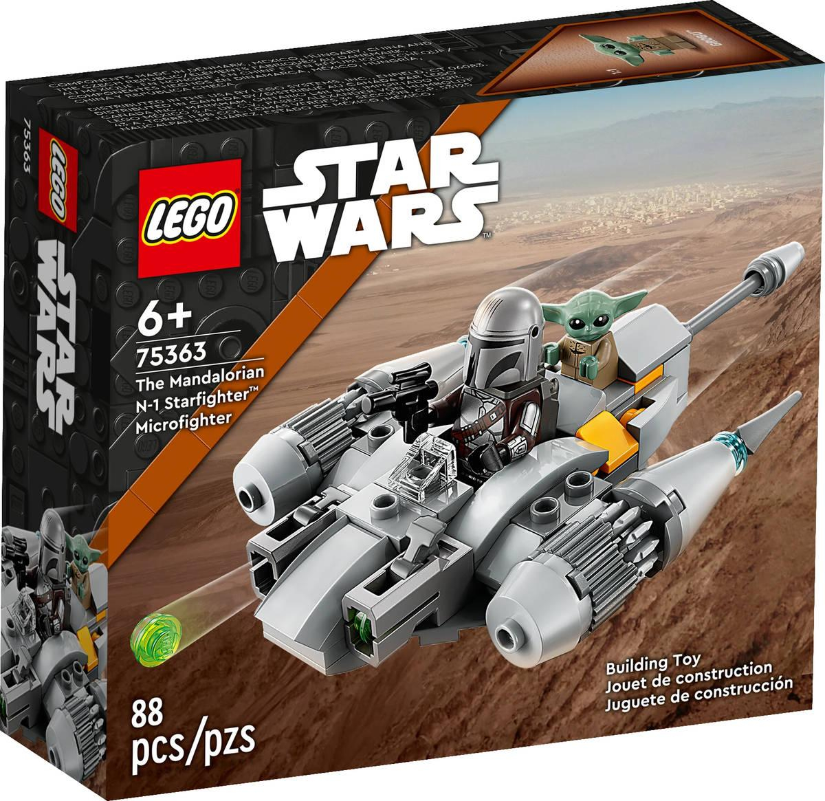 LEGO STAR WARS Mandalorianova mikrostíhačka N-1 75363 STAVEBNICE