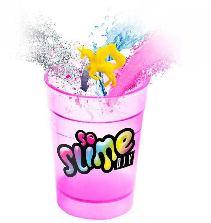 EP line So Slime výroba slizu set kelímek 1ks s figurkou se třpytkami svítí ve tmě
