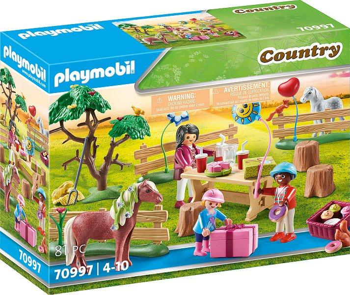 Oslava narozenin na farmě s poníky