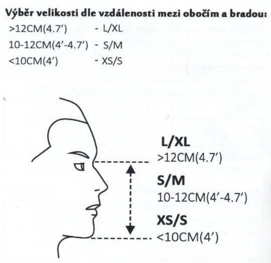 SEDCO GoProAD potápěčská maska celoobličejová se šnorchlem do vody černá