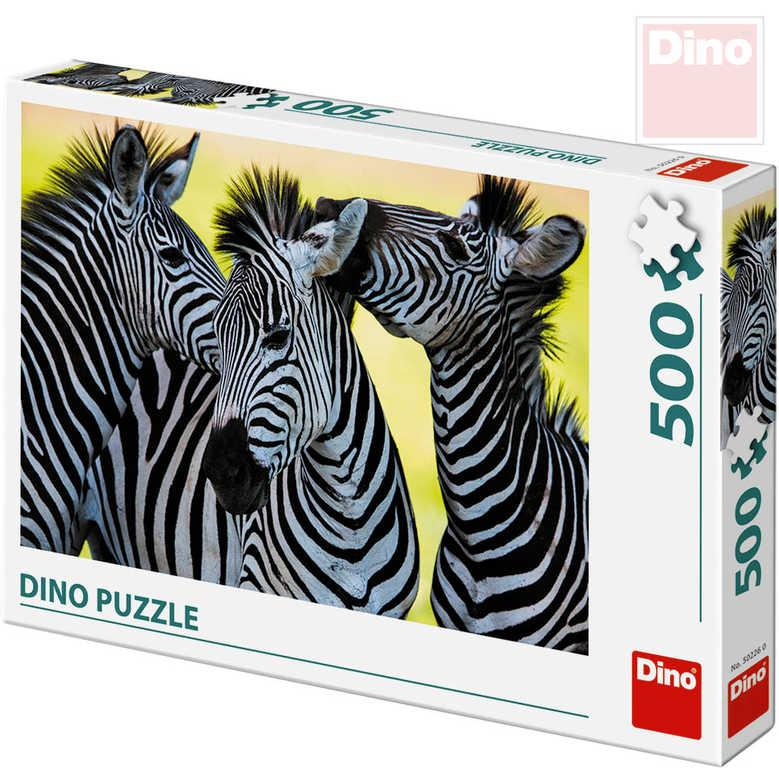 ds87162670_dino_puzzle_xl_500_dilku_tri_zebry_foto_47x33cm_skladacka_v_krabici_1