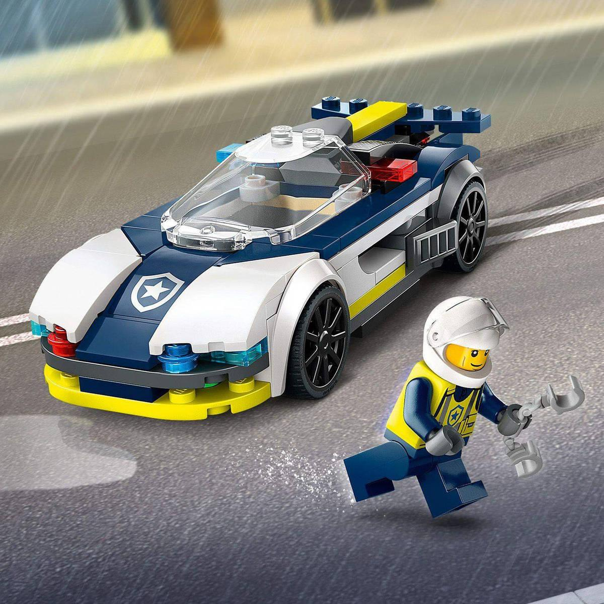 LEGO CITY Honička policejního auta a sporťáku 60415 STAVEBNICE