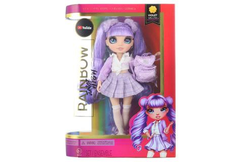 Rainbow High Junior Fashion panenka – Violet Willow TV 1.4.-30.6