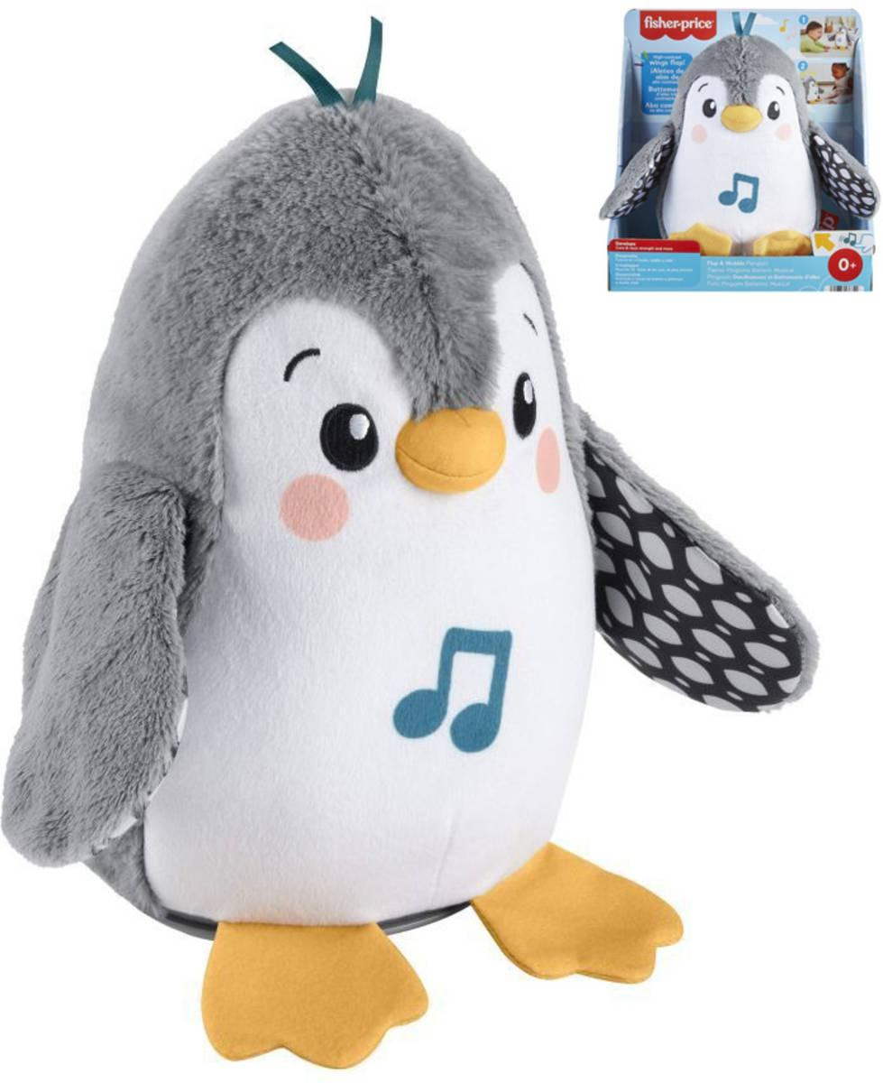 FISHER PRICE PLYŠ Baby tučňák interaktivní zvířátko pro miminko na baterie Zvuk