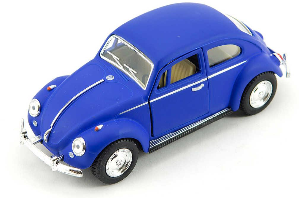 KINSMART Auto hippies model VW Classical Beetle kov 13cm zpětný nátah 4 barvy