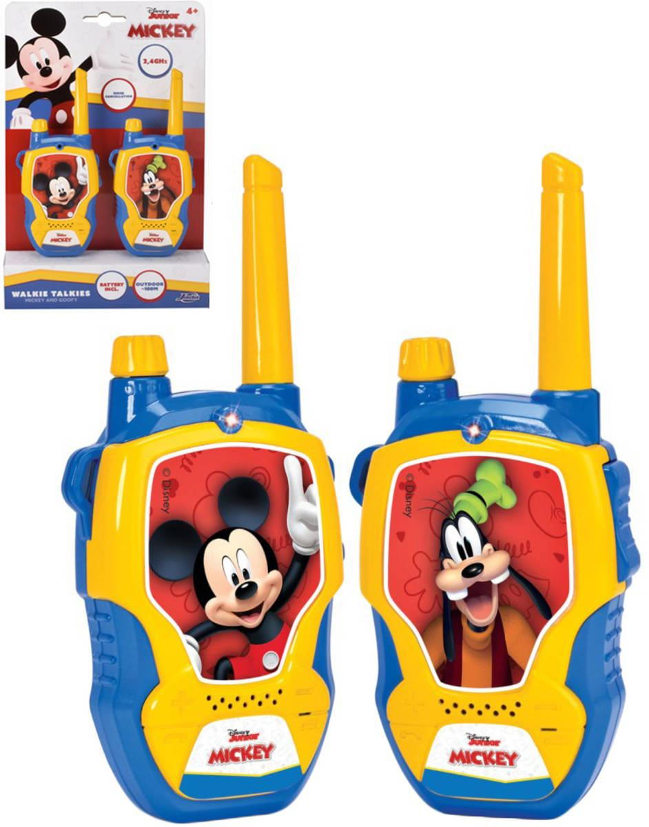 DICKIE Vysílačky dětské Walkie Talkie 2,4GHz Mickey Mouse set 2ks na baterie