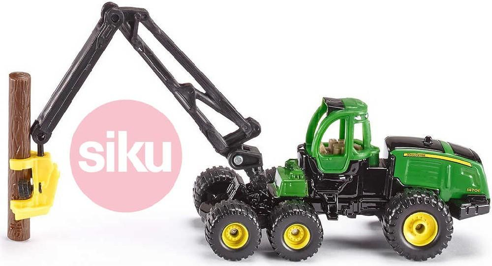 SIKU Model harvestor těžební stroj John Deere 1:87 kov