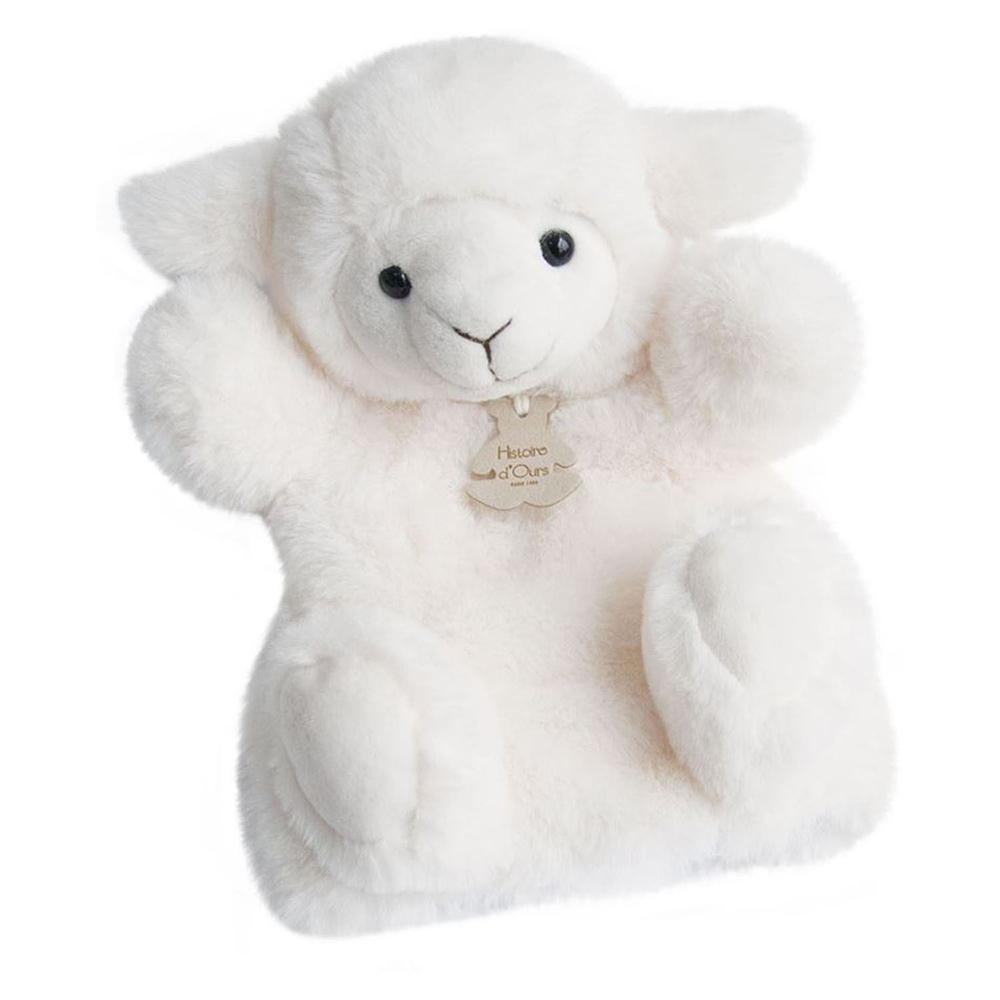 Doudou Histoire d´Ours Plyšový maňásek beránek 25 cm