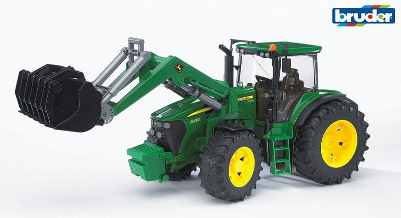 Farmer - Traktor John Deere 7930 s předním nakladačem 1:16