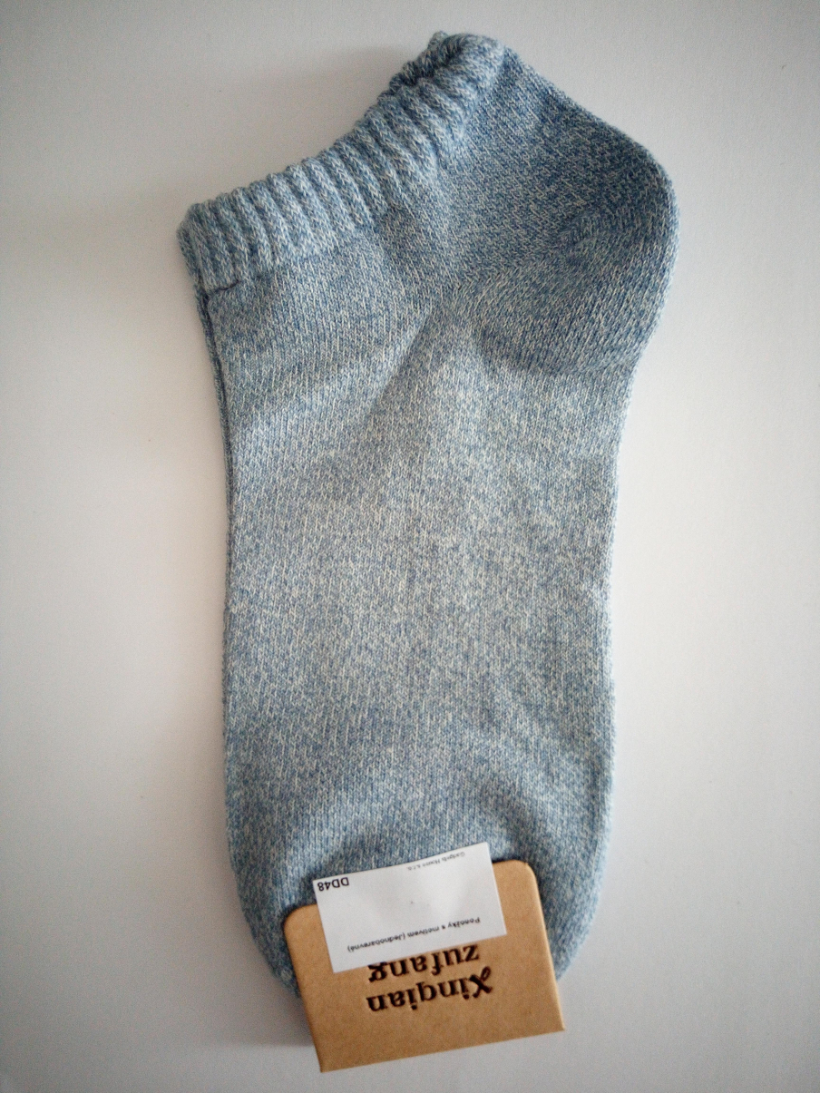 Jednobarevné letní ponožky - Tyrkysová