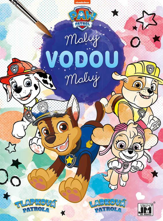 JIRI MODELS Maluj vodou Tlapková Patrola (Paw Patrol) omalovánky