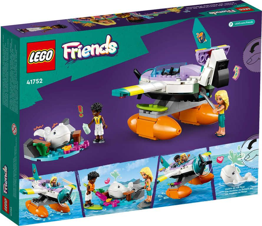 LEGO FRIENDS Záchranářský hydroplán 41752 STAVEBNICE