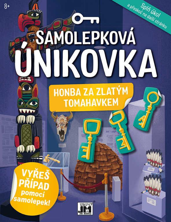 JIRI MODELS Samolepková únikovka: Honba za zlatým tomahavkem