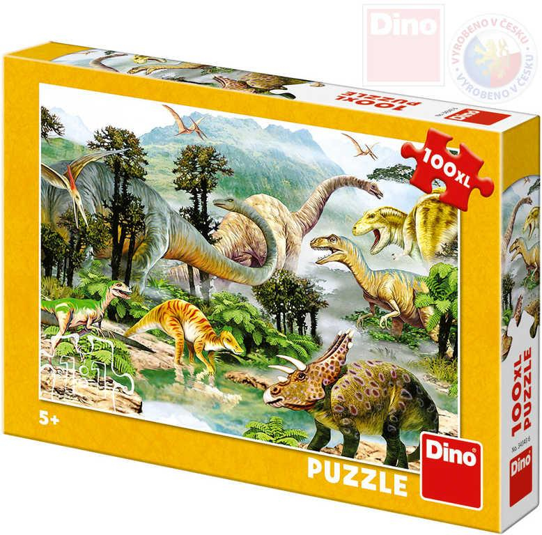 ds99978361_dino_puzzle_100_dilku_xl_zivot_dinosauru_47x33cm_skladacka_v_krabici_1