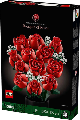 LEGO ICONS Kytice růží 10328 STAVEBNICE