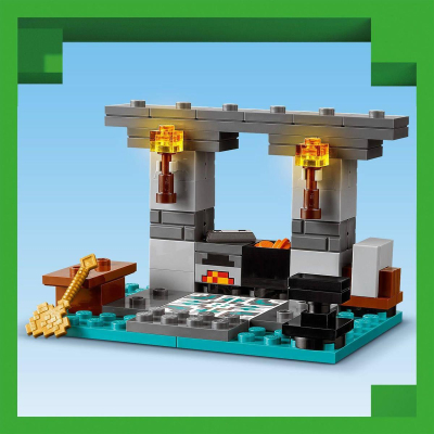 LEGO MINECRAFT Zbrojnice 21252 STAVEBNICE