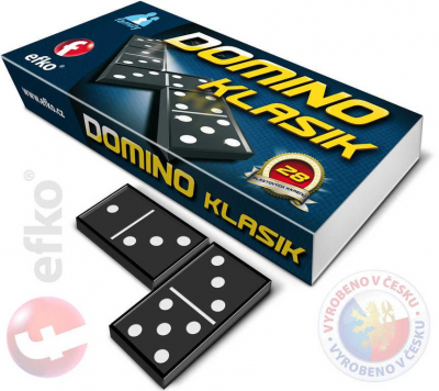 EFKO Hra Domino klasik 28 kamenů plast 