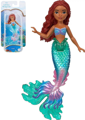 MATTEL Panenka Ariel Disney Malá Mořská Víla plast mořská panna