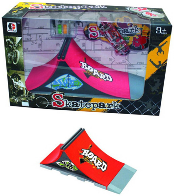Prstový skateboard herní set s rampou a doplňky různé druhy plast