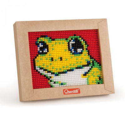 Quercetti 00823 Mini Pixel Art - žába