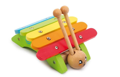 Small Foot Dětské hudební nástroje xylofon šnek