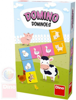 DINO Domino zvířátka 