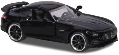 MAJORETTE Black Edition dárkový set 5 kovových autíček v černé barvě v krabici