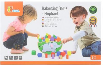 Dřevěná hra sloní rovnováha