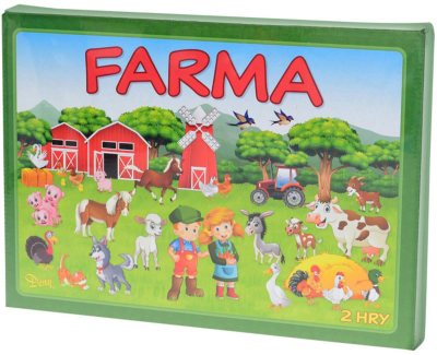 Hra Farma 2 hry 2v1 *SPOLEČENSKÉ HRY*