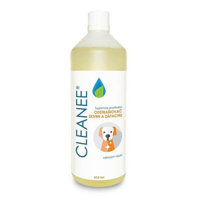 CLEANEE ECO Pet hygienický odstraňovač skvrn a zápachu - náhradní náplň 1 L