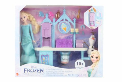 Frozen Zmrzlinový stánek s Elsou a Olafem herní set HMJ48