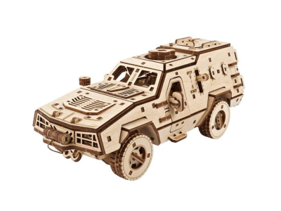 Ugears 3D dřevěné mechanické puzzle Dozor-B Combat Vehicle