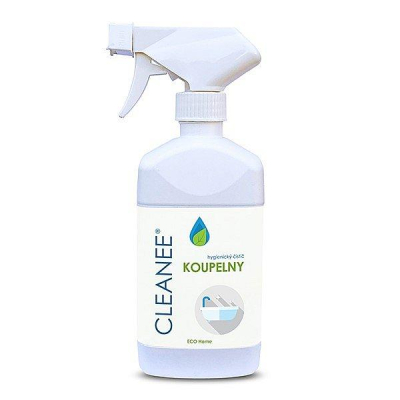 CLEANEE hygienický čistič na KOUPELNY 500 ml