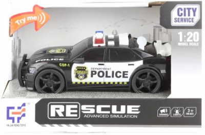 Auto policie na baterie
