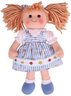 Bigjigs Toys Látková panenka Christina 34 cm