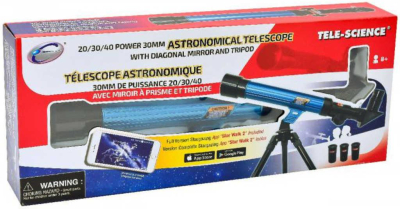 MAC TOYS Teleskop dětský hvězdářský astronomický dalekohled
