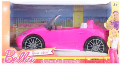 Auto pro panenky růžové