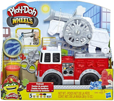 HASBRO PLAY-DOH Wheels hasičský vůz kreativní set s modelínou a doplňkky