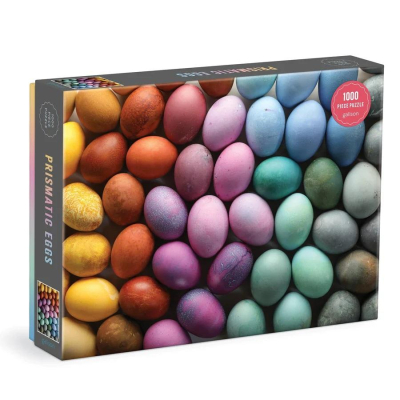 Galison Puzzle Prizmatická vejce 1000 dílků