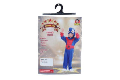 Šaty na karneval-pavoučí hrdina 92-104 cm